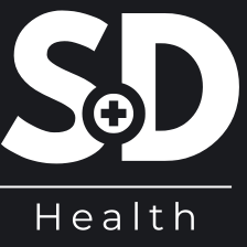 Slow Down logo white